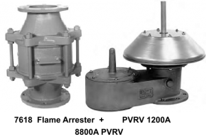 8800A PVRV with Flame Flame Arrester